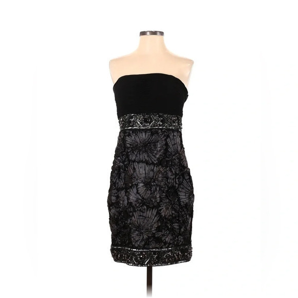 Sue‎ Wong Beaded Vintage Dress Size 8 - Picture 1 of 8